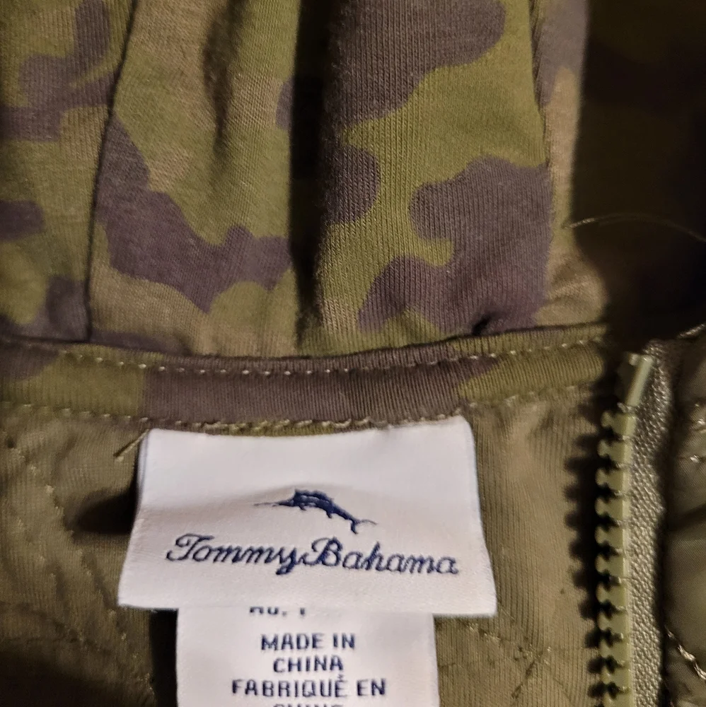 Tommy Bahama Boy's 18M Camo Jacket & Tee NEW